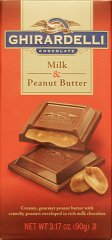 Ghirardelli milk peanut butter